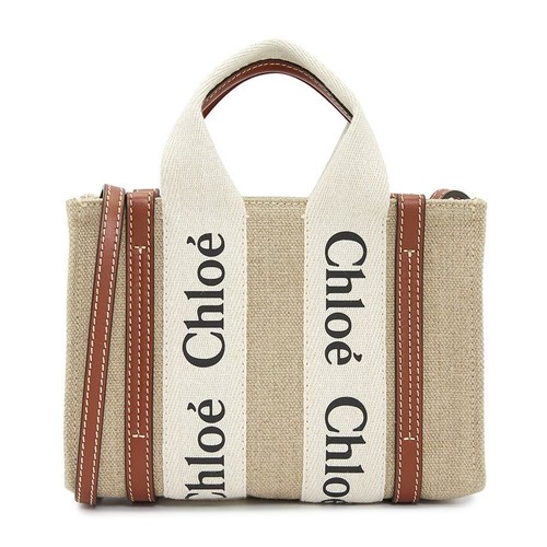 Chloe mini sac tote - tote, woody