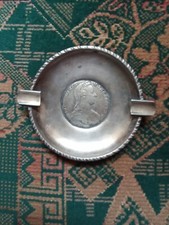 Cendrier ancien en argent