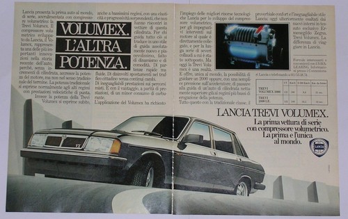 Advert pubblicità 1982 - 1982, lancia