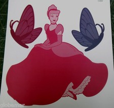 Sticker mural ardoise décoration pour fille Cendrillon