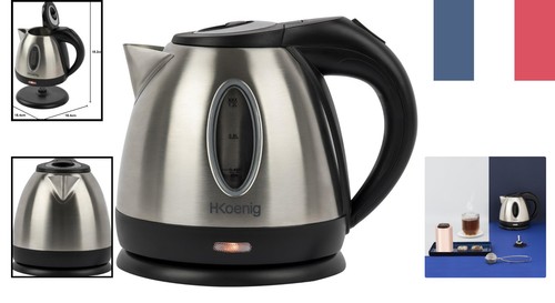 Koenig bouilloire inox - bouilloire, 1,2l