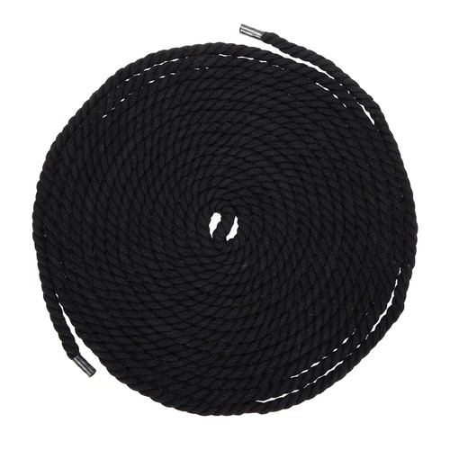 Corde coton noir - corde, x