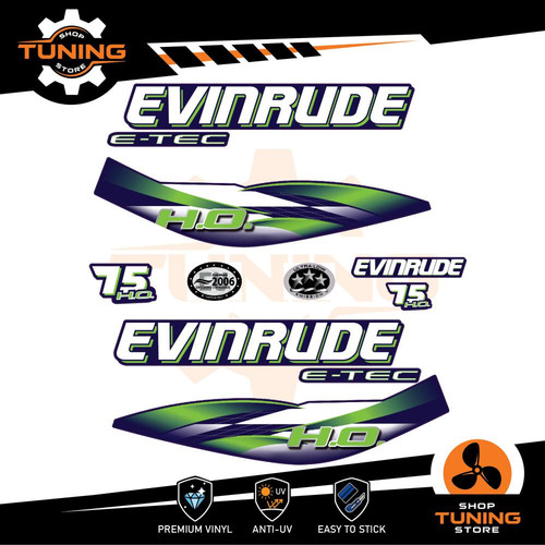 Kit autocollants pour moteur - d'autocollants,