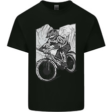 T-Shirt Enfant De VTT DH Pour