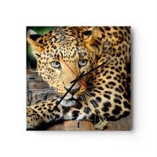 Horloge murale en verre