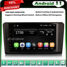 8-Cœurs Android 11 Autoradio GPS Mercedes ML/GL Klasse W164 X164 CarPlay WiFi 4G