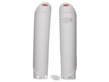 UFO Protège-fourches Compatible À Sherco Se-R Sef-R 125 250 300 450 ab17 Blanc