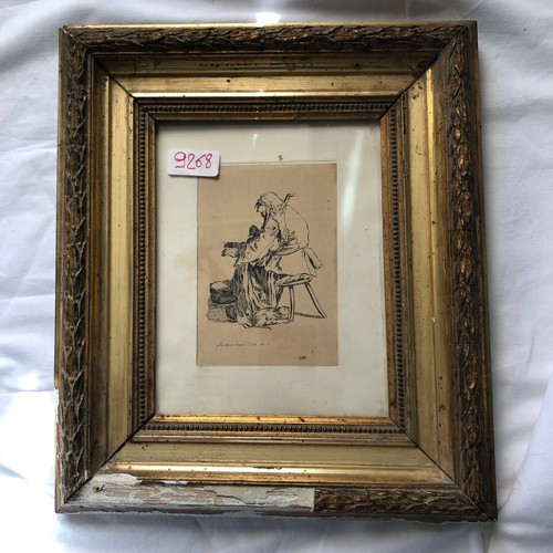 Gravure apres callot - d',
