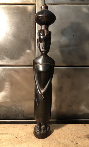 Sculpture statuette bois art - sculpture,
