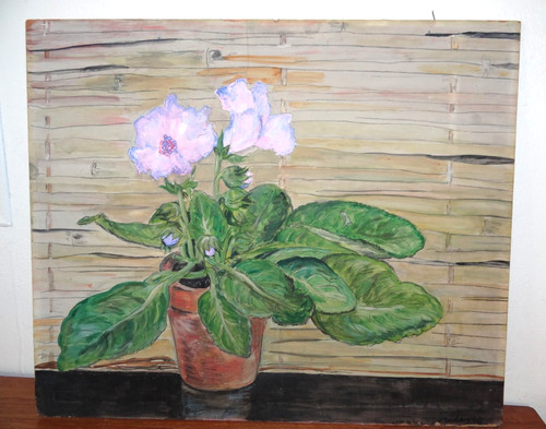 Beau tableau pot fleurs - tableau, de