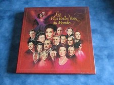 COFFRET   9  DISQUES 33T VINYLE  LES PLUS BELLES VOIX DU MONDE + TRESOR DU COL.