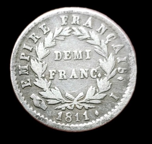 Demi franc napoléon 1er - 1er, 1812