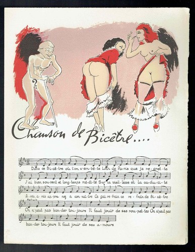 Curiosa partition chanson - partition,