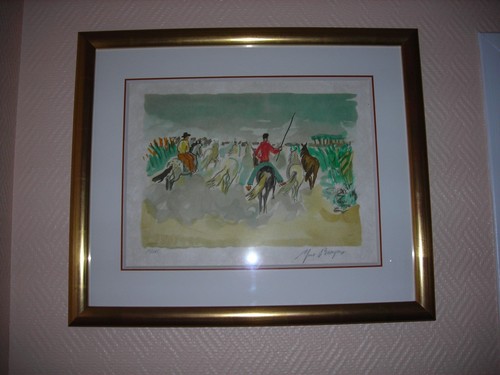Yves brayer aquatinte - brayer, *