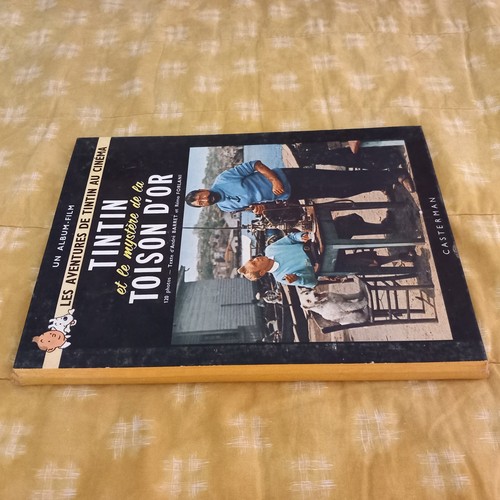 Tintin toison casterman - or,
