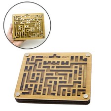 Bois Logique Labyrinthe Labyrinthe Jeu de Puzzle Adultes Enfants
