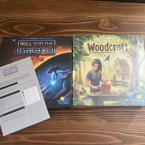 Dice board game lot - board, roll