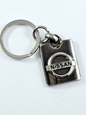 PORTE-CLES - NISSAN 2010s - Métal, Logo Relief - Qashqai Leaf Gtr Micra -