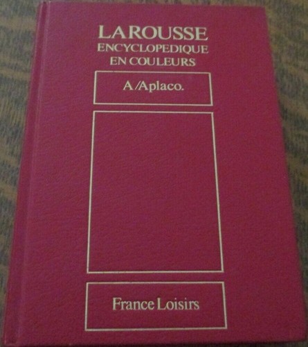 Larousse encyclopedique en - larousse,