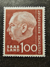 TIMBRE SARRE PRÉSIDENT HEUSS