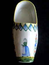 sabot faience bretonne signé