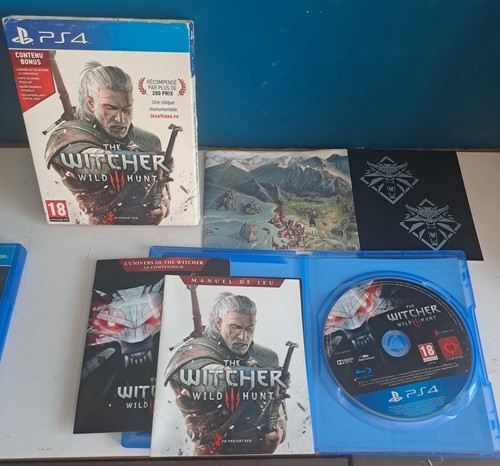 Ps4 jeu the witcher wild - jeu,