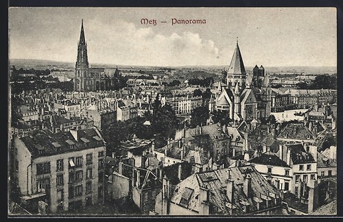 Cpa metz elsass lothringen - metz, /elsass-lothringen