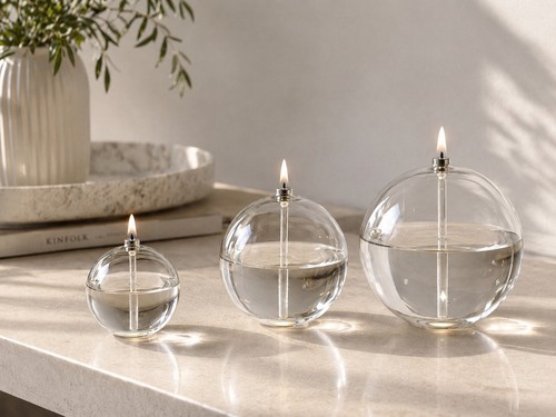 Firelight sonata oil lamp - firelight,