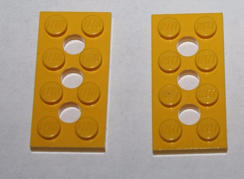 Lego technic yellow plate 2x4 - technic,
