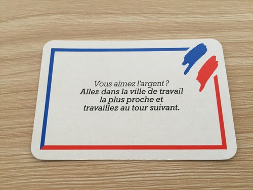 Carte hasard ville de - carte, la
