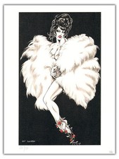 Lithographie GUERRA Nik Pin up Magenta 150ex-s 30x40 (15)