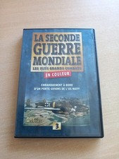 Dvd Seconde Guerre Mondiale Couleur. Embarquement Porte Avions. TBE