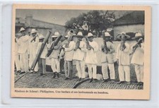 Philippines - A marching band and its bamboo instruments - Publ. Missiën van Sch