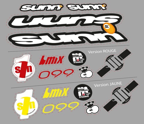 Stickers decals deco - decals, bmx