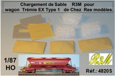 trains 1/87 R3M Chargement de