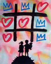 SPACO signed TOY LOVE banksy