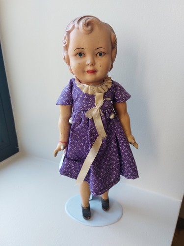 Ancienne poupee gege - poupee, marcheuse