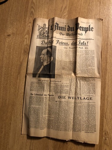 Ancien journal 1954 ami du - 1954, l’ami