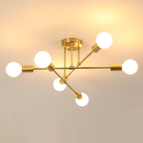 Lustre sputnik vintage 6 - lustre,