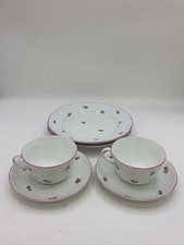 Soucoupe tasse Richard Ginori/ensemble de 6 pièces/ensemble de 2/floret