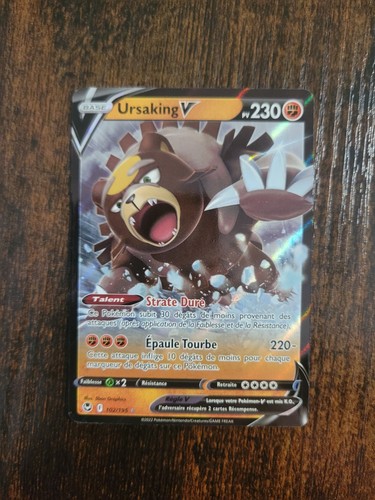Carte pokémon ursaking - pokémon, v