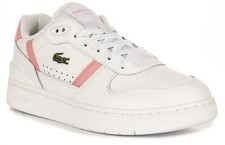 Lacoste 748SFA00421Y9 Baskets Inspirées Du Court Femme Blanc Rose UK 3 - 8