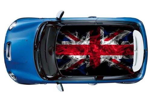 Grunge union jack flag mini - grunge,