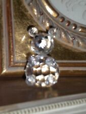 ** OURSON EN CRISTAL MESURANT