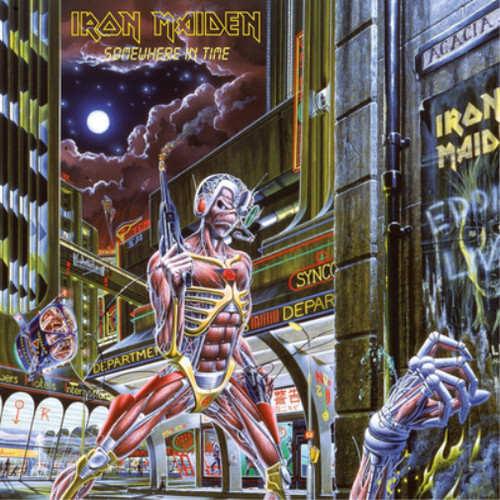 Iron maiden somewhere time - in,