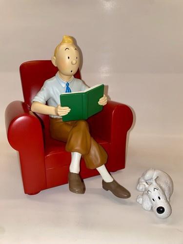Statuette fauteuil par tintin - statuette,