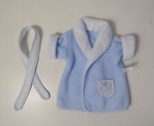 vêtement vintage pour poupée Corolle: robe de chambre et ceinture