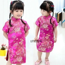Enfants Filles Qipao Robe