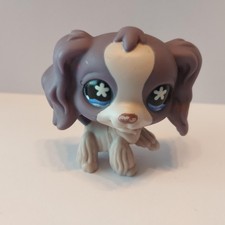 figurine PETSHOP  original  chien épagneul 672   pet shop LPS