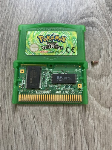 Pokemon vert feuille leafgreen - vert,